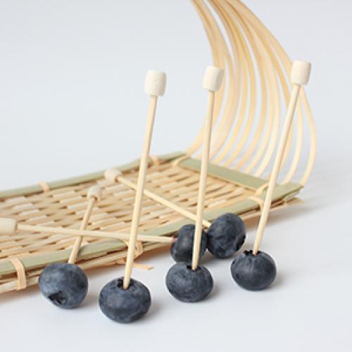 Log Bead Classic Decorative Bamboo Skewer - 副本