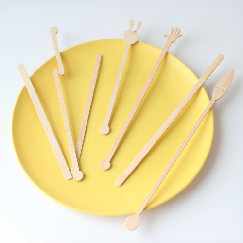 Disposable stirring stick coffee bar Healthy bamboo wood natural non-polluting Can be customized and wholesale